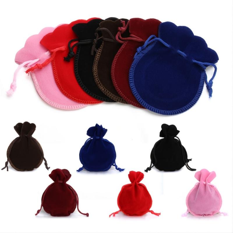 6pcs Jewelry Gift Drawstring Calabash Pouch Random Mixing