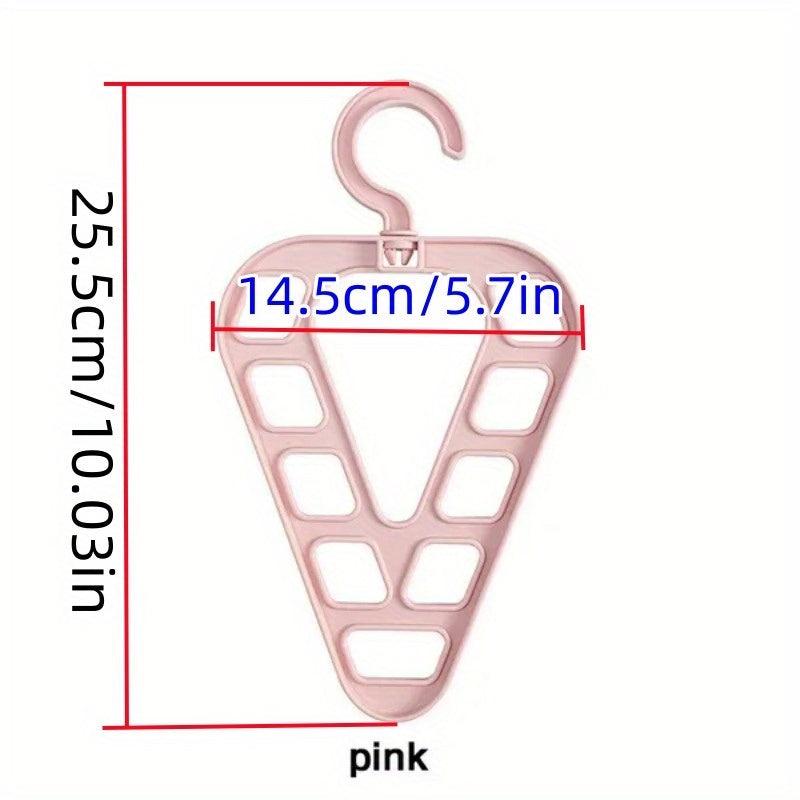 5pcs 9 Hole Magic Clothes Hanger Closet Organizer Space Saving Drying Racks