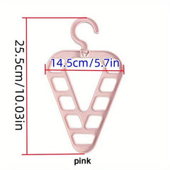 5pcs 9 Hole Magic Clothes Hanger Closet Organizer Space Saving Drying Racks