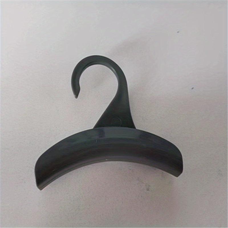 1pc Hanging Bag Clothes Hanger Hooks For Handbags Hats Scarves Storage Racks