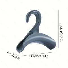 1pc Hanging Bag Clothes Hanger Hooks For Handbags Hats Scarves Storage Racks