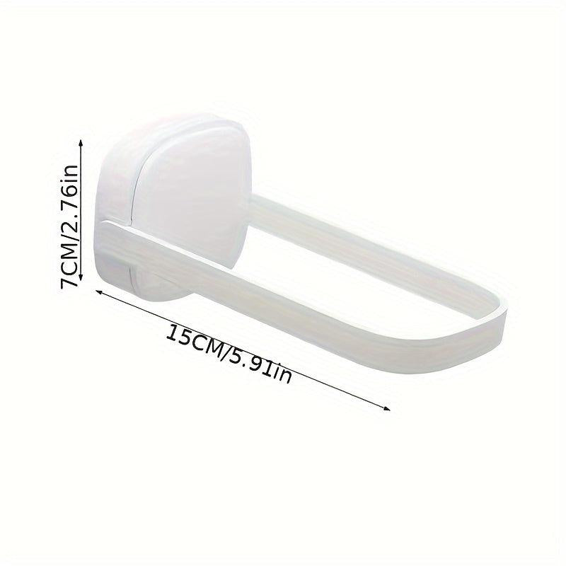 Foldable Clothes Hanger Storage Rack Wall-mounted Clothes Drying Rack