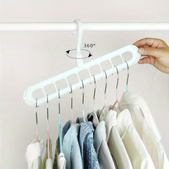Portable Travel Hanger 9 Hole Multifunctional Drying Rack