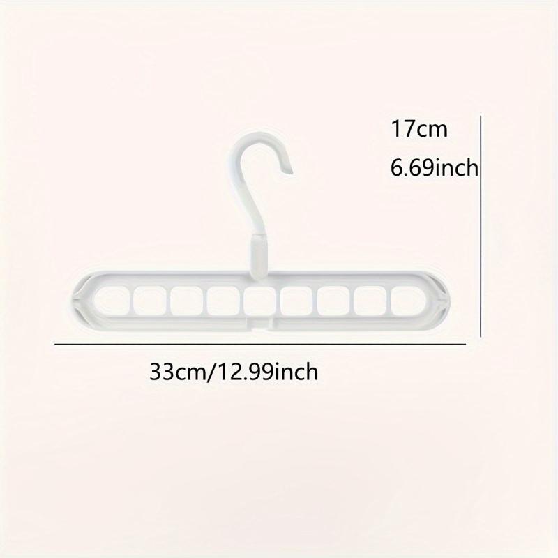 Portable Travel Hanger 9 Hole Multifunctional Drying Rack
