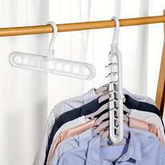 Portable Travel Hanger 9 Hole Multifunctional Drying Rack