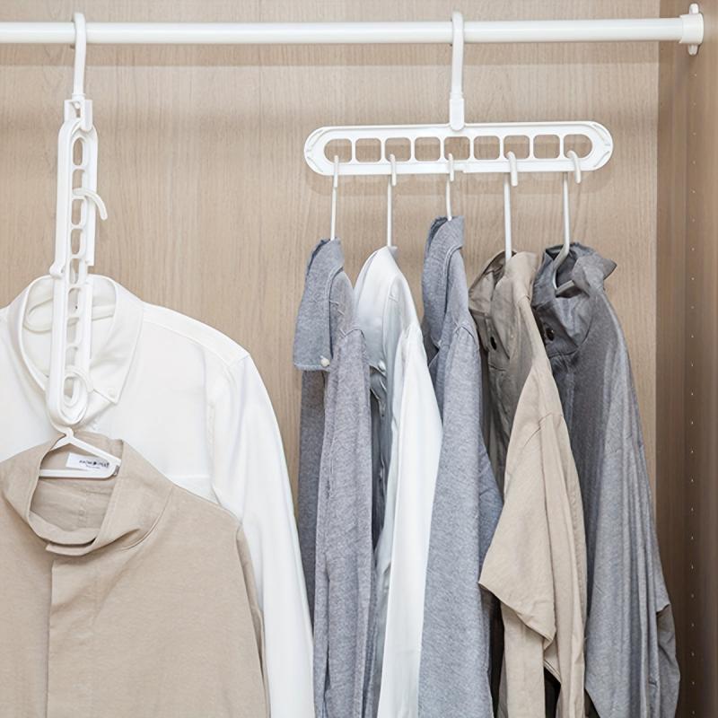 Portable Travel Hanger 9 Hole Multifunctional Drying Rack