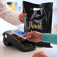 Thank You Handbag Plastic Bag Clothing Bag Gift Bag Catering Wedding Party Shop