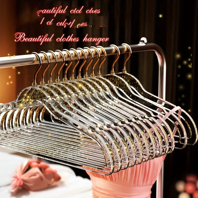 Non-slip Wide Shoulder Hanger Transparent Support No Trace
