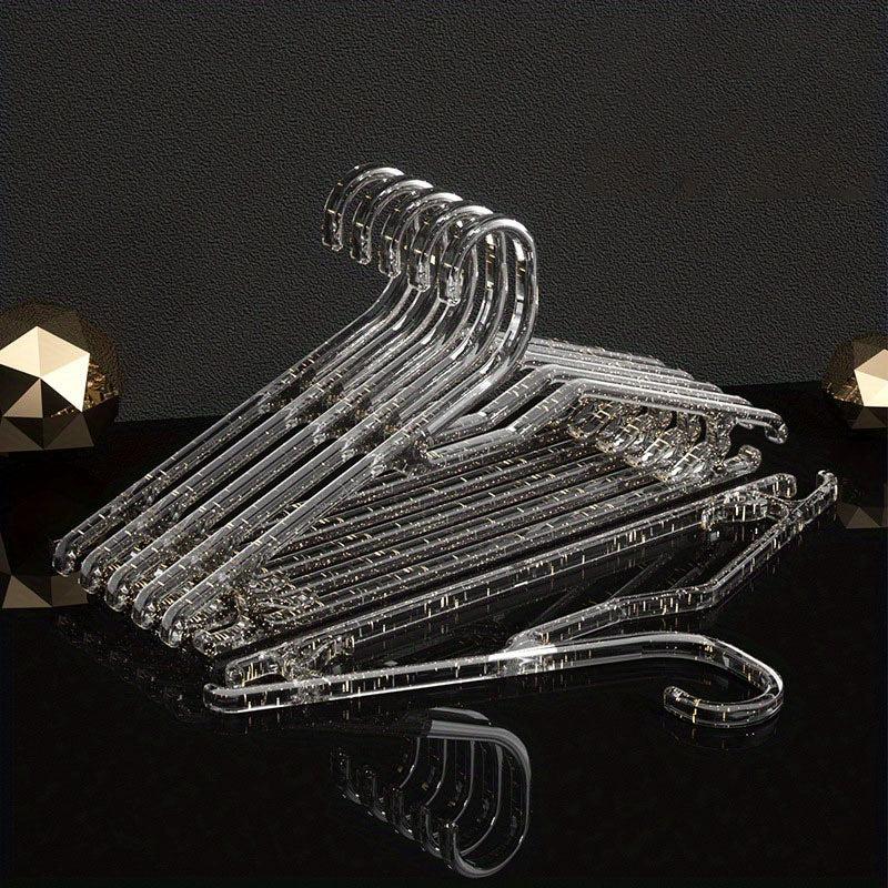 Non-slip Wide Shoulder Hanger Transparent Support No Trace