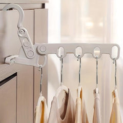 Portable Folding Clothes Hanger Rack for Travel Dorm Business Hotels
