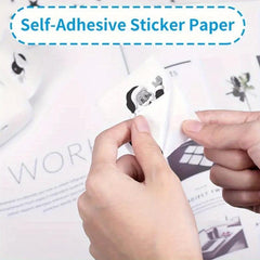 10pcs Self Adhesive Thermal Paper Sticker for Mini Pocket Printer