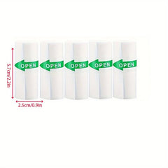 10pcs Self Adhesive Thermal Paper Sticker for Mini Pocket Printer
