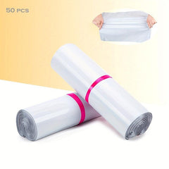 50pcs Express Envelope Storage Bags Self Adhesive Sealed Plastic Packaging