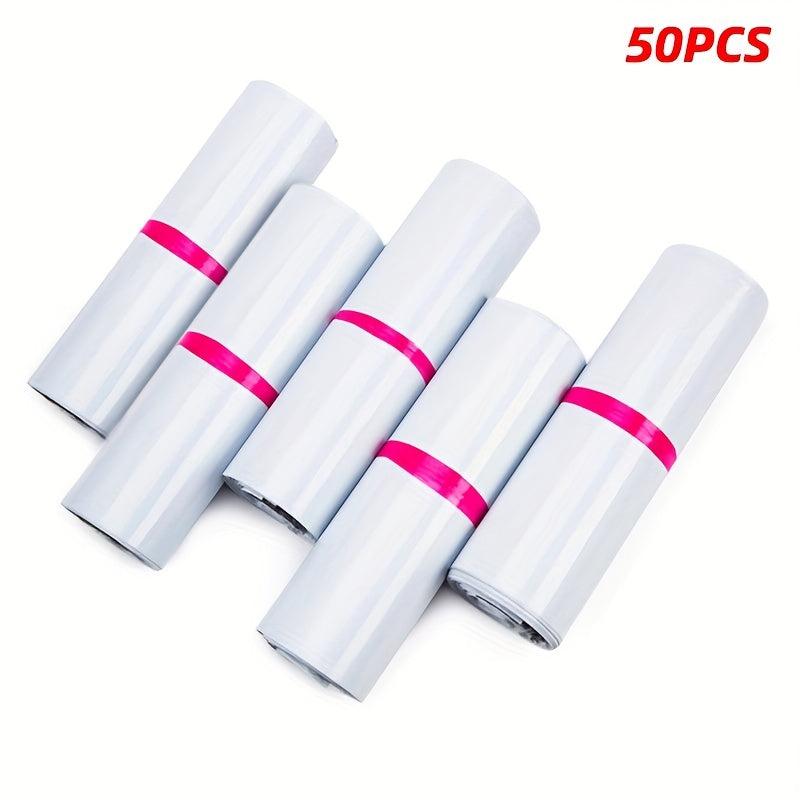 50pcs Express Envelope Storage Bags Self Adhesive Sealed Plastic Packaging