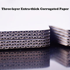 20-30pcs Corrugated Cardboard Mailer Boxes 20x32x10cm for Business Packaging