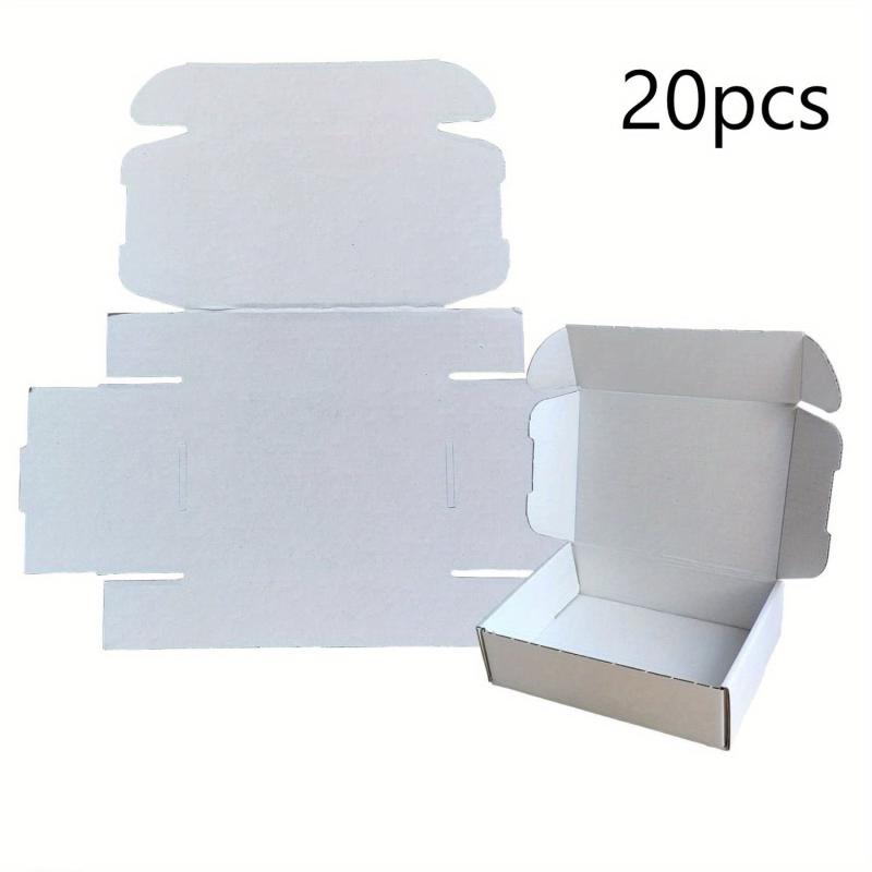 20-30pcs Corrugated Cardboard Mailer Boxes 20x32x10cm for Business Packaging