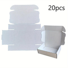 20-30pcs Corrugated Cardboard Mailer Boxes 20x32x10cm for Business Packaging