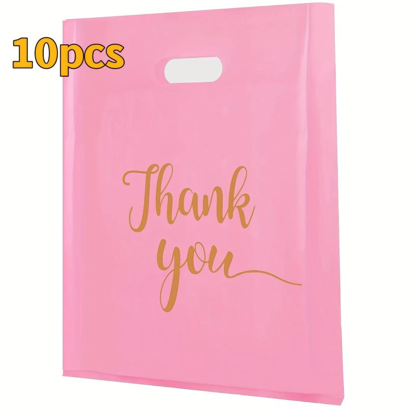 Imperial Retail Shopping Bags - Pack of 2, 9.8x13.8, Reusable Plastic Bags