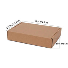 10pcs Corrugated Cardboard Mail Box for Packaging Craft Gift Products