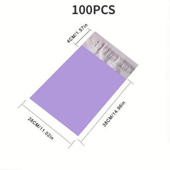 Purple Courier Mailer Bags Self-seal Mailing Express Bag Envelope Packaging