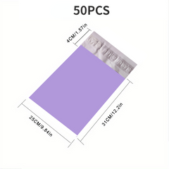 Purple Courier Mailer Bags Self-seal Mailing Express Bag Envelope Packaging