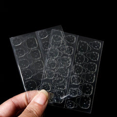 240pcs Adhesive Glue Tape for Press on Nail Tips Double Side Film False Nails