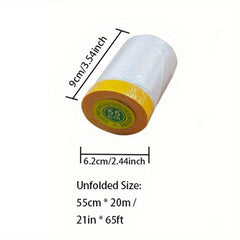 Tape And Drape Masking Film For Painting Covering