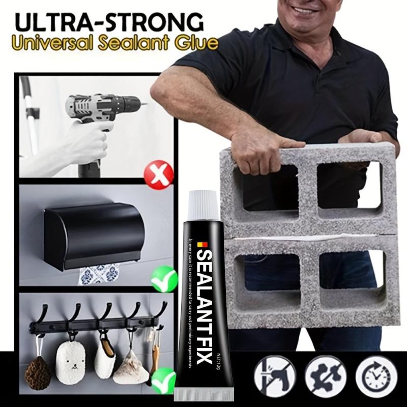 5pcs Strong Universal Adhesive Nail Glue Fast Drying Ultra Strong Bonding