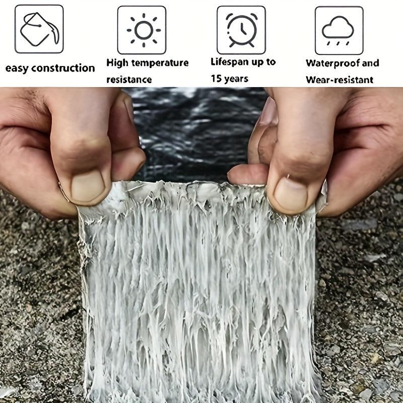 Butyl Waterproof Tape Aluminum Foil Sealing Sealant RV Boat Pipe Glass Roof
