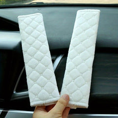 2pcs Soft Car Seat Belt Covers Shoulder Protector Pads for Adults