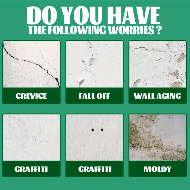 Waterproof Wall Repair Paste for Cracks and Nail Holes