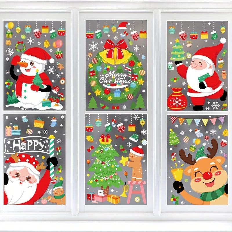 Christmas Snowflake Window Sticker Decoration