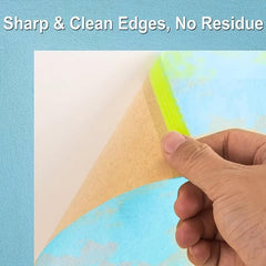 Pre-Taped Masking Paper for Painting 15.24m Tape and Drape Painters Paper