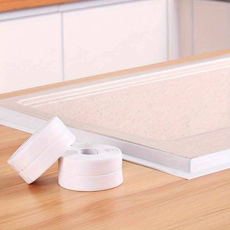 Self Adhesive PVC Sealing Strip Tape for Bathroom Waterproofing