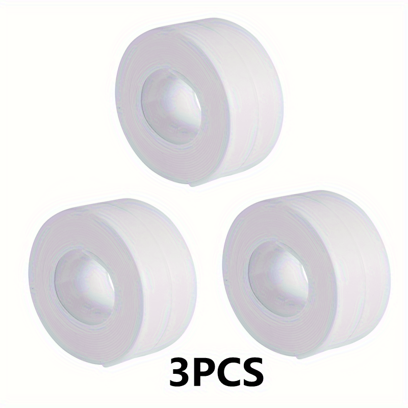 Self Adhesive PVC Sealing Strip Tape for Bathroom Waterproofing