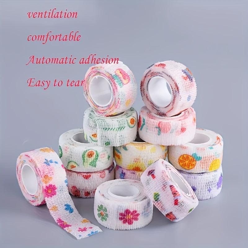 8pcs Finger Guard Tape Self-Adhesive Elastic Strong Tape Anti-Abrasion
