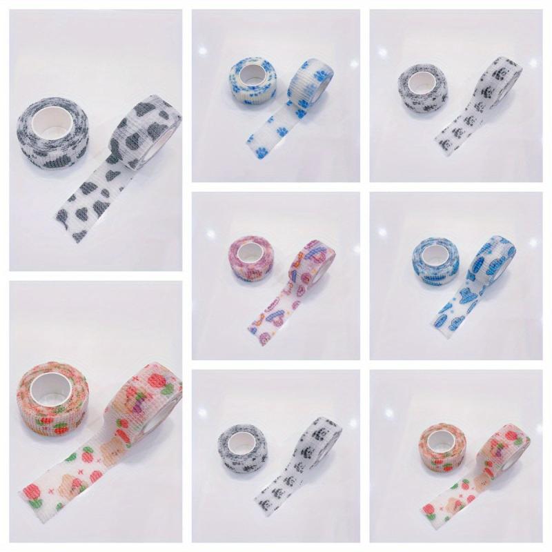 8pcs Finger Guard Tape Self-Adhesive Elastic Strong Tape Anti-Abrasion