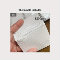 1200pcs Hexagonal Foam Adhesive Tape Double-Sided DIY Crafting High Viscosity
