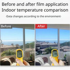 Sunscreen Heat Insulation Film Glass Window Privacy Film