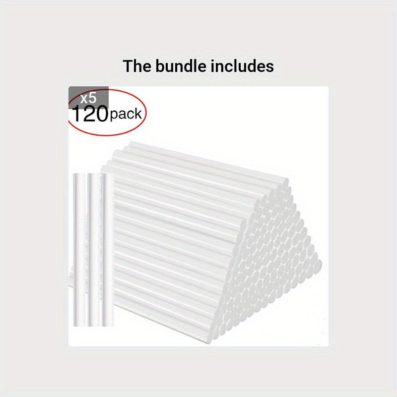 T TOVIA Hot Melt Glue Sticks 7mm for Craft Album Repair Tools