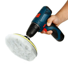 Car Paint Care Kit with Polishing Pads, Waxing Sponge, Wool Wheels