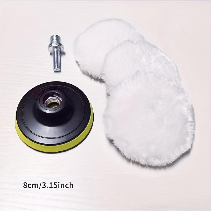 Universal Car Polish Pad 7 62 10 For M10 M14 Soft Wool Machine Waxing Polisher