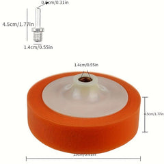 1pc 150mm Car Polishing Disc Sponge Polishing Pad Wheel Polishing Waxing Kit
