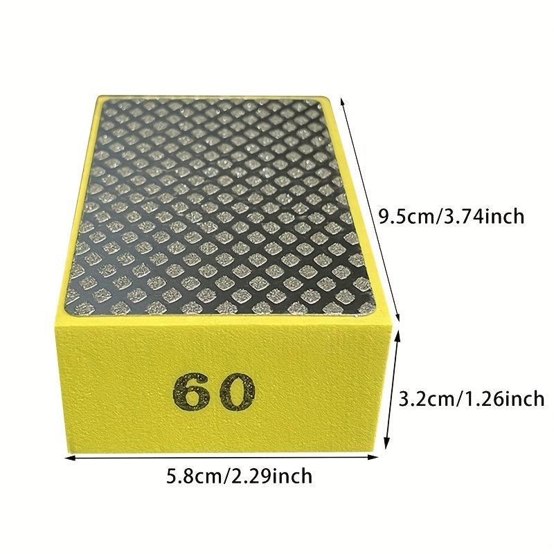 Diamond Sanding Blocks Hand Pads Foam Backing Wet Dry