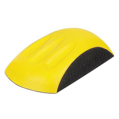 7 Cm Hook And Loop Hand Sanding Block Round Pad For Woodworking