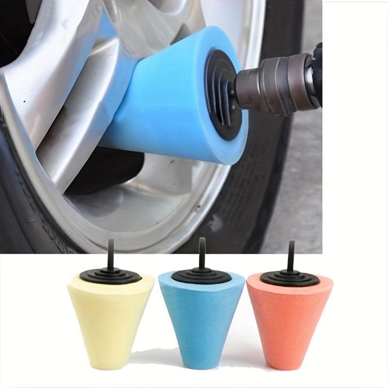 Car Hub Polishing Sponge Grinding Head for Hard to Reach Areas