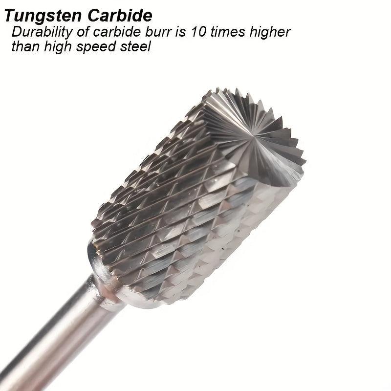 Tungsten Steel Rotary File Carbide Burr Milling Cutter Drill For Metal