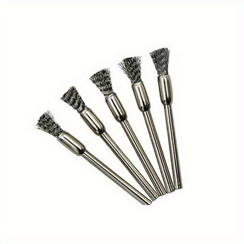 15pcs Steel Wire Abrasive Brush Wheel Set