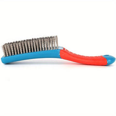 Steel Wire Brush W/ Handle for Rust Removal Cleaning Tool