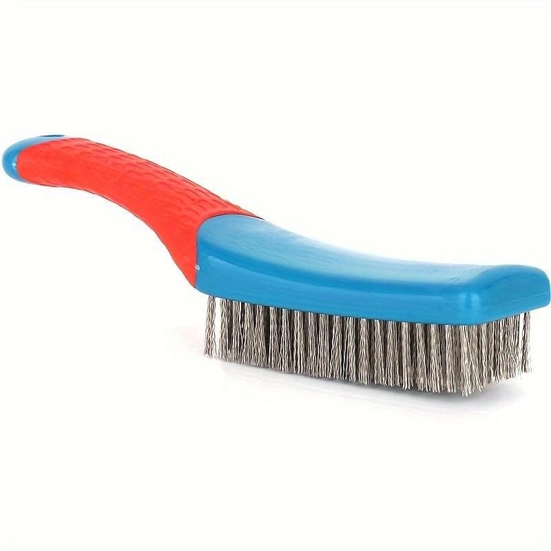 Steel Wire Brush W/ Handle for Rust Removal Cleaning Tool